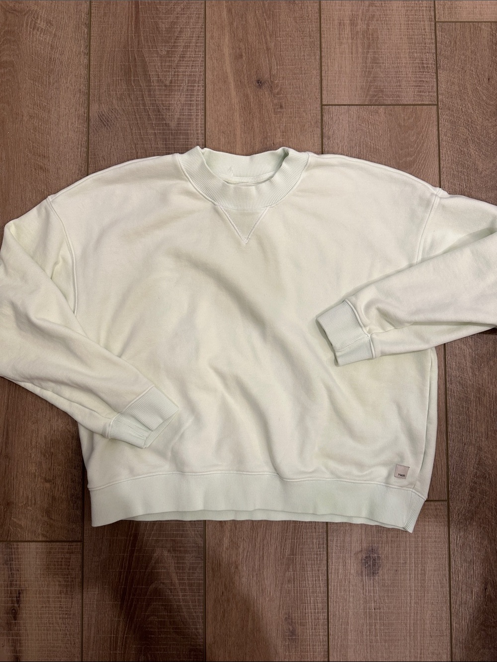 Vuori Light Lime Crewneck Sweatshirt